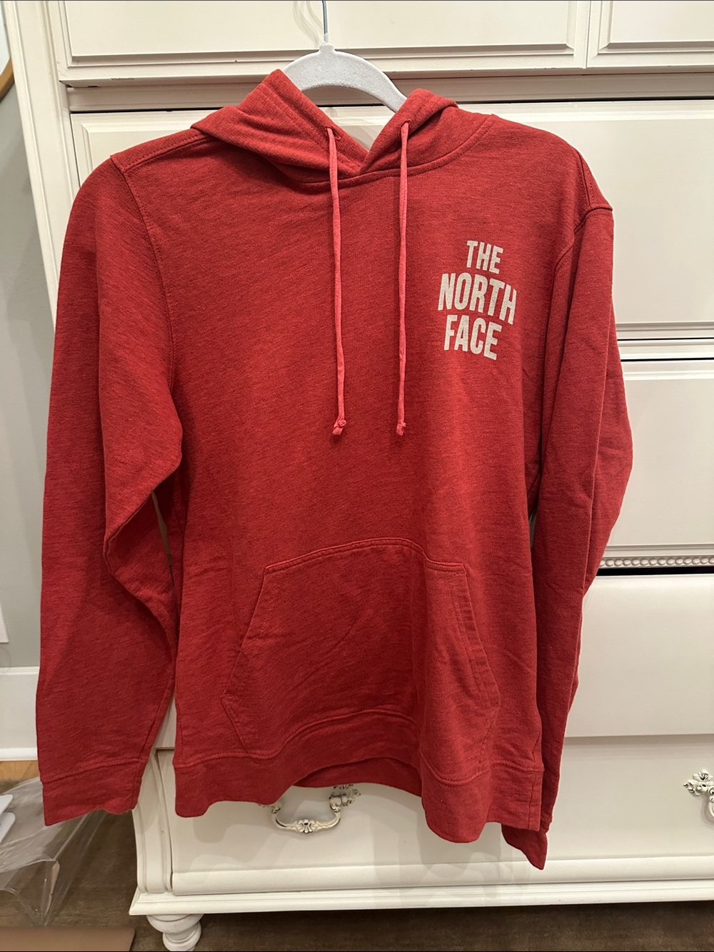 The North Face Men’s Brick Red Hoodie